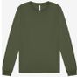 Bella Unisex jersey long sleeve tee military_green