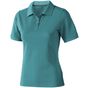 Elevate Polo manches courtes pour femmes Calgary aqua