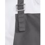 SG Accessories - Bistro Lisbon 100% Cotton Bib Apron grey