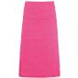 Kustom Kit Long Superwash® 60º Bar Apron Unisex Raspberry