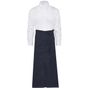 SG Accessories - Bistro Berlin Long Bistro Apron with Vent and Pocket navy