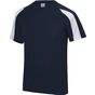 AWDis Just Cool Contrast cool T french_navy/arctic_white