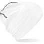 Beechfield Bonnet en coton Hemsedal white/black