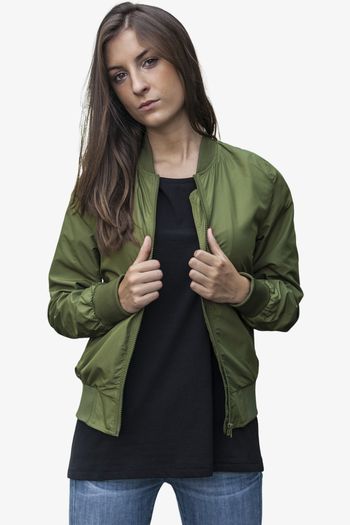 Image produit Ladies Nylon Bomber Jacket