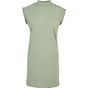 Build Your Brand Ladies Turtle Extended Shoulder Dress - soft_salvia - L