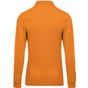 kariban Polo piqué manches longues homme  orange