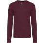 Kariban Pull col V homme wine