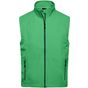 James&Nicholson Men´s Softshell Vest green