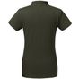 Russell-pure-organic Ladies' Pure Organic Polo dark_olive