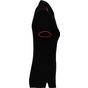 WK Designed To Work Polo Day To Day contrasté manches courtes femme black/red