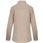 Kariban Chemise safari manches longues femme beige