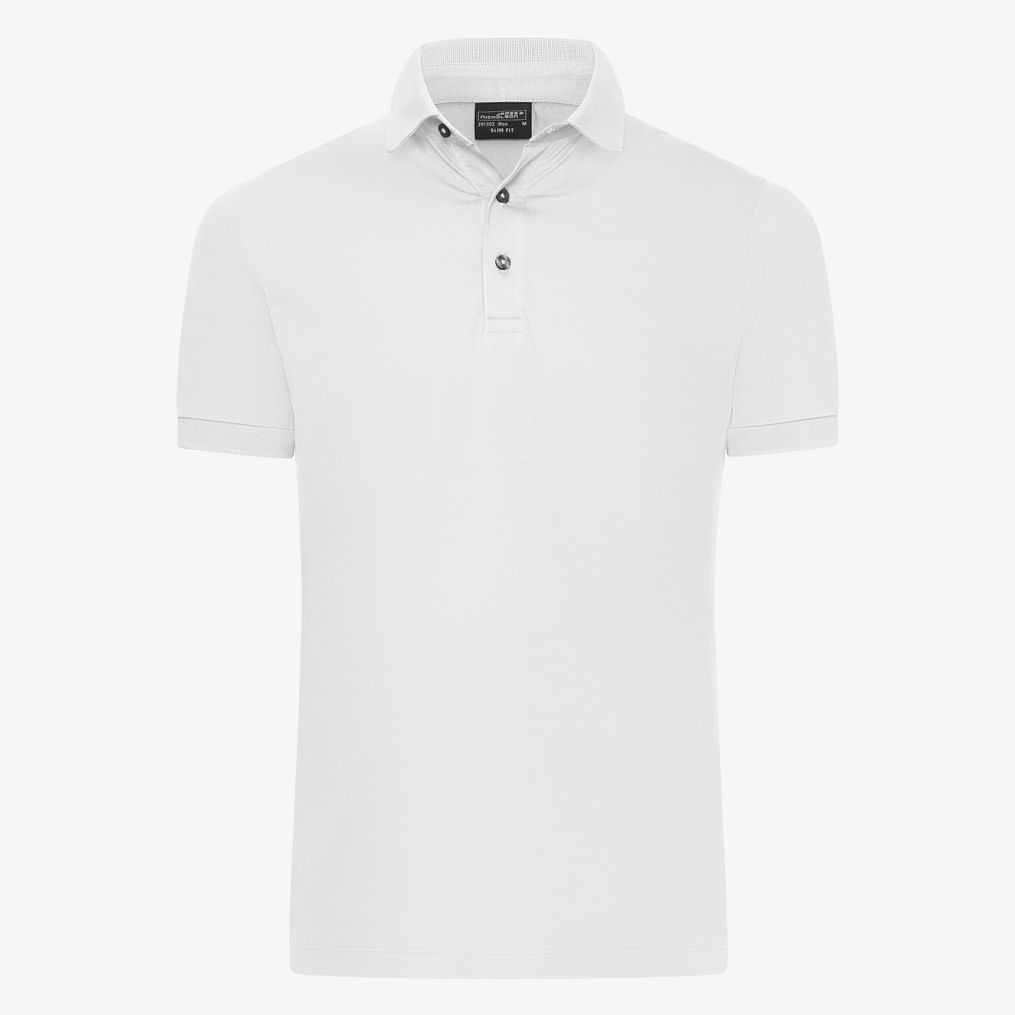 Men´s Mercerised Polo Slim Fit James&Nicholson