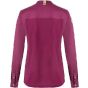 karlowsky Women's Long-Sleeve Chef Jacket Green Generation Sustainable GRS Fuchsia