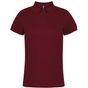 Asquith & Fox Women's polo burgundy