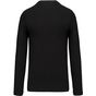 kariban T-shirt col V manches longues black