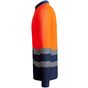 Roly WRK Atrio LS marine/orange_fluo