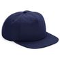 Beechfield Casquette 5 pans style déstructuré en coton biologique oxford_navy