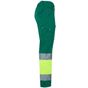 Velilla Pantalon stretch bicolore green/fluo_yellow