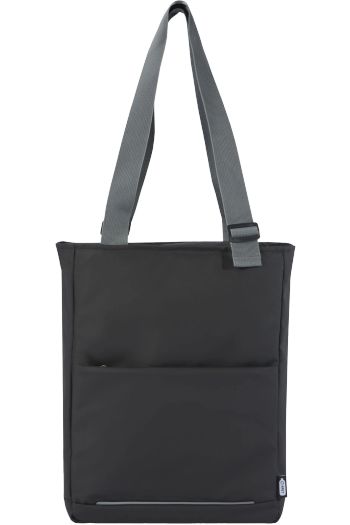Image produit Sac shopping recyclé Aqua de 14 L pour ordinateur portable 14" résistant à l'eau