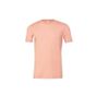 Bella Unisex heather cvc short sleeve tee heather_peach