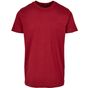 Build Your Brand Basic Basic Round Neck T-Shirt burgundy