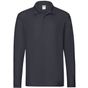 fruit of the loom Premium Long Sleeve Polo marine