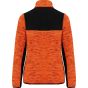 WK Designed To Work Veste recyclée en polytricot femme fluorescent_orange_melange/black
