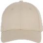 K-up Casquette en coton et polyester recyclés K-loop tracking - 6 panneaux beige