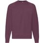 fruit of the loom Classic Raglan Sweat - bordeaux - S