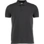 Kustom Kit Slim Fit Heavyweight Polo Graphite
