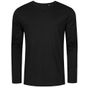 Xo by Promodoro Men´s Roundneck T-Shirt Longsleeve black