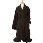 A&R Bathrobe Shawl Collar black