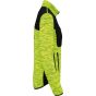 WK Designed To Work Veste recyclée en polytricot femme fluorescent_yellow_melange/black