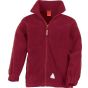 Result Junior/youth Polartherm™ fleece jacket burgundy