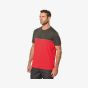 WK Designed To Work T-shirt bicolore écoresponsable manches courtes unisexe