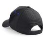 Beechfield Casquette Ultimate 5 panneaux à visière sandwich black/bright_royal