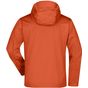 James&Nicholson Men´s Outdoor Jacket dark_orange/iron_grey