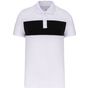 ProAct Polo manches courtes adulte white/black