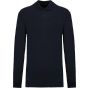 Kariban Polo piqué manches longues Bio180 homme navy