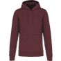 Kariban Sweat-shirt écoresponsable à capuche homme - wine_heather - XL