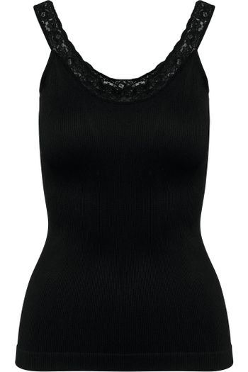 Image produit Débardeur écoresponsable sans couture avec dentelle