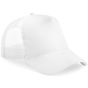 Beechfield Casquette filet junior réglable à l'arrière white/white