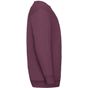 fruit of the loom Classic Set-In Sweat Kids bordeaux