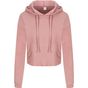 AWDis Just Hoods Womens cropped Hoodie dusty_pink
