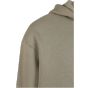 Build Your Brand Fluffy Hoody Pale olive