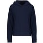 Kariban Sweat-shirt capuche Lounge bio femme navy