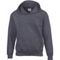 Gildan Blend Youth Hooded Sweatshirt dark_heather