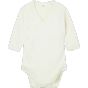 Babybugz Baby long sleeve kimono bodysuit organic_natural
