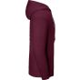 fruit of the loom Iconic Premium Hooded Sweat burgundy