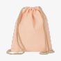 Kimood Petit sac à dos recyclé à cordon coulissant - Taille enfant